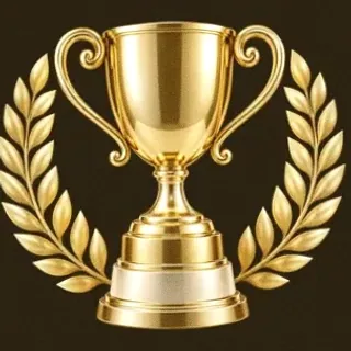Gold trophy cup — Stay